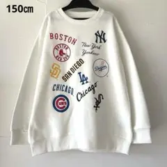 新品✩ ドジャース　裏起毛トレーナー　 大谷翔平　MLB　LA