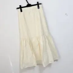 アンタイトル 【美シルエット】ミディ丈ティアードスカート洗える／後ろウエストゴム