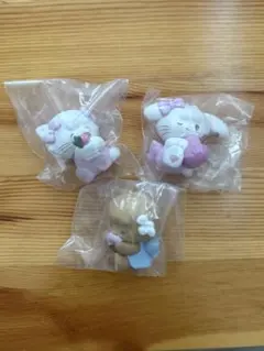 mikko characters もぐもぐパーティ　ムース、キャミー、ラテ