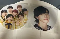 なにわ男子　道枝駿佑　公式うちわ