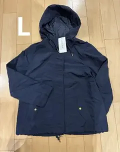 新品タグ付き　マウンテンパーカー　Lサイズ　ハニーズ　グラシア　ネイビー