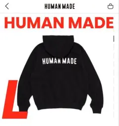 L HUMAN MADE ZIP-UP HOODIE ヒューマンメード