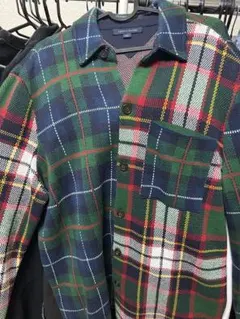 TOMMY HILFIGER チェック柄 シャツジャケット Lサイズ