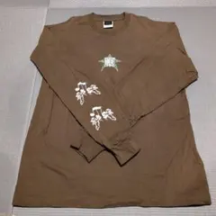 HUF ブラウン ロングスリーブ Tシャツ