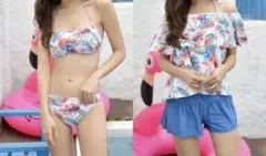 レディース 水着 4点セット