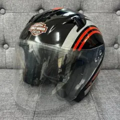 Harley-Davidson ラメライン ロゴグラフィック ジェットヘルメットのサムネイル