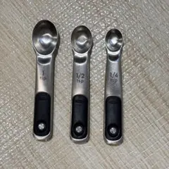 OXO オクソー 計量スプーン メジャースプーン 3本セット ステンレス製のサムネイル