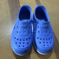 新品未使用 Nike AIR FORCE1パープルサンダル14㎝