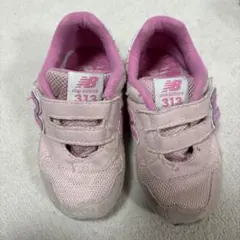 New Balance 313 ベビーシューズ ピンク　靴　女の子　こども
