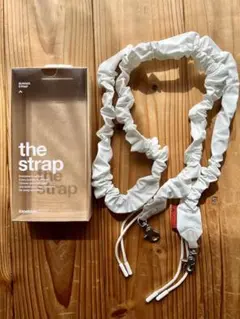 Topologie Bungee Strap 【White】【ストラップ単体】