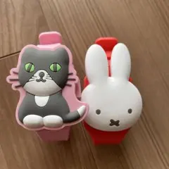 ミッフィー　腕時計　ガチャ　ネコ