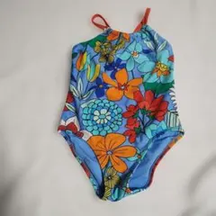 next ベビー水着 女の子用 花柄 104cm