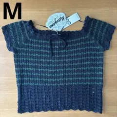 新品未使用　GU x KEITA MARUYAMA スカシアミセーター 半袖 M