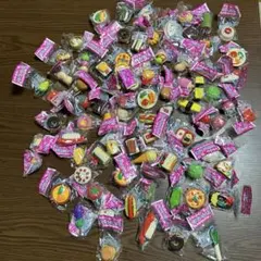 おもしろ消しゴム　約80個　お寿司ケーキフルーツ弁当野菜和菓子等　ままごと