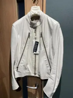 激レア 新品タグ付き Martin Margiela 14 ライダース ホワイトのサムネイル