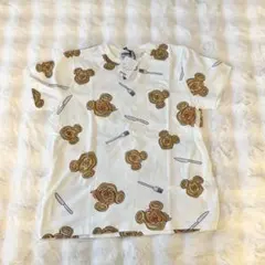 [新品未使用タグ付]ディズニー ワッフル ミッキー プニュズ Tシャツ 渡辺直美のサムネイル