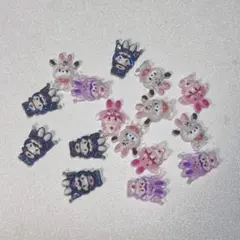 即購入⭕️ 3D ネイルパーツ 平成レトロ 匿名配送サンリオ16個セット