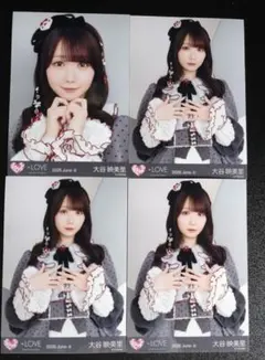 な*様 =LOVE 大谷映美里 生写真 年末歌番組2025衣装 コンプ - メルカリ