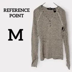 美品✨REFERENCE POINT 【M】サイズ ニット 長袖