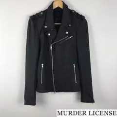 2025年最新】Murder License メンズ レザージャケット
