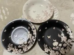 HANA MORI 食器セット 3点 花と蝶のサムネイル