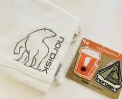 韓国Dunkin Donuts X NORDISK エプロン ワッペン セットのサムネイル