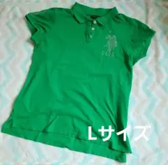 U.S. POLO ASSN. グリーン ポロシャツ 半袖