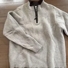 ニット ブラウン ベージュのサムネイル