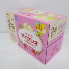 グリコ アイクレオ バランスミルク 800gｘ2 缶セット 0 か月～1歳頃までのサムネイル