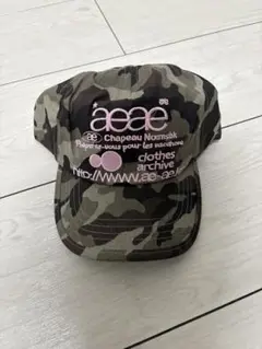 新品未使用】 aeae キャップ迷彩柄刺繍 ggclub 限定モデル