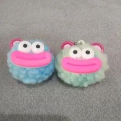 ソーセージリップモンスター キーホルダー くま耳 耳付き マスコット