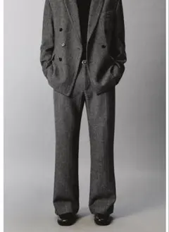 公式サイズ完売　ZARA ウールヘリンボーンスーツパンツ　サイズJP30