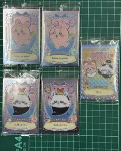 ちいかわウエハース ラッキーカードコレクション2 【5枚セット】