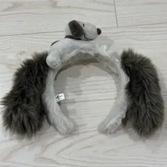 USJ ユニバ 耳付きカチューシャ スヌーピー