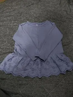 UNIQLO 青色 長袖カットソー 110