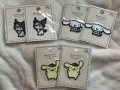 サンリオ　刺繍ワッペン　6個セット