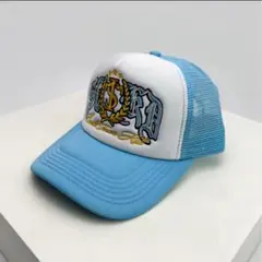 メッシュキャップ 水色 ブルー