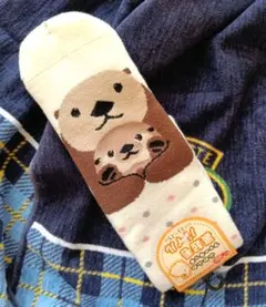 裏起毛パイルソックス