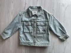ZARA デニムジャケット ミニー　110センチ