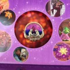 ディズニーカードクラブ　継続特典　ピンバッジ　塔の上のラプンツェル