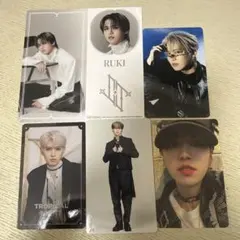 白岩瑠姫　JO1 トレカ　ステッカー　セット