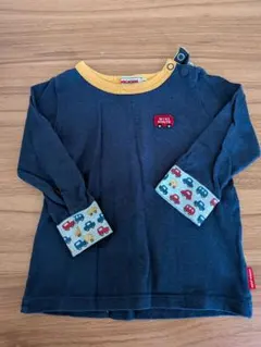 MIKI HOUSE ネイビー Tシャツ 80