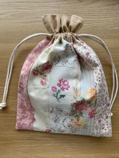 パッチワーク 巾着袋 ハンドメイド　＊8