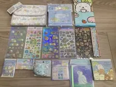 すみっコぐらし まとめ売り 新品 ポケットポーチ 鉛筆 メモ 付箋 シール