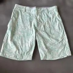 アディダス　ゴルフ　ボタニカルプリント　ショートパンツ　JPN79 グリーン