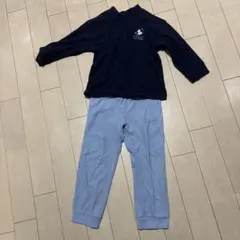 ユニクロ　UNIQLO フリースパジャマ　ディズニー　120センチ