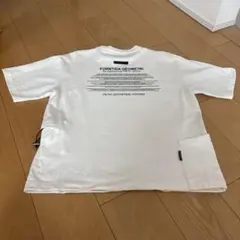 【OLIVE DRAB】プリントTシャツ ホワイト　M