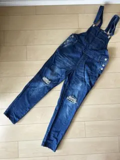 オーバーオール　デニム　標準M ジーンズ　サロペット　仮装コスプレにも