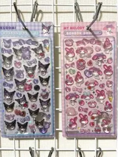 ボンボンドロップシール　クロミ　マイメロ　２枚セット