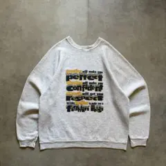 90s USA製 ノートルダム スウェット メッセージプリント